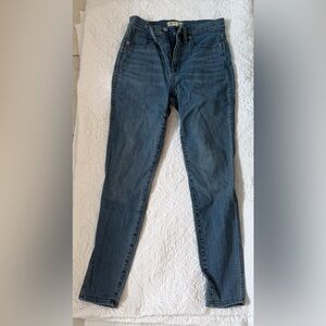 Madewell Blue Skinny Jeans Classic Style
